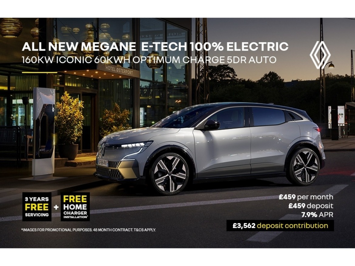 Renault Megane Electric Vehicle Offer Essex